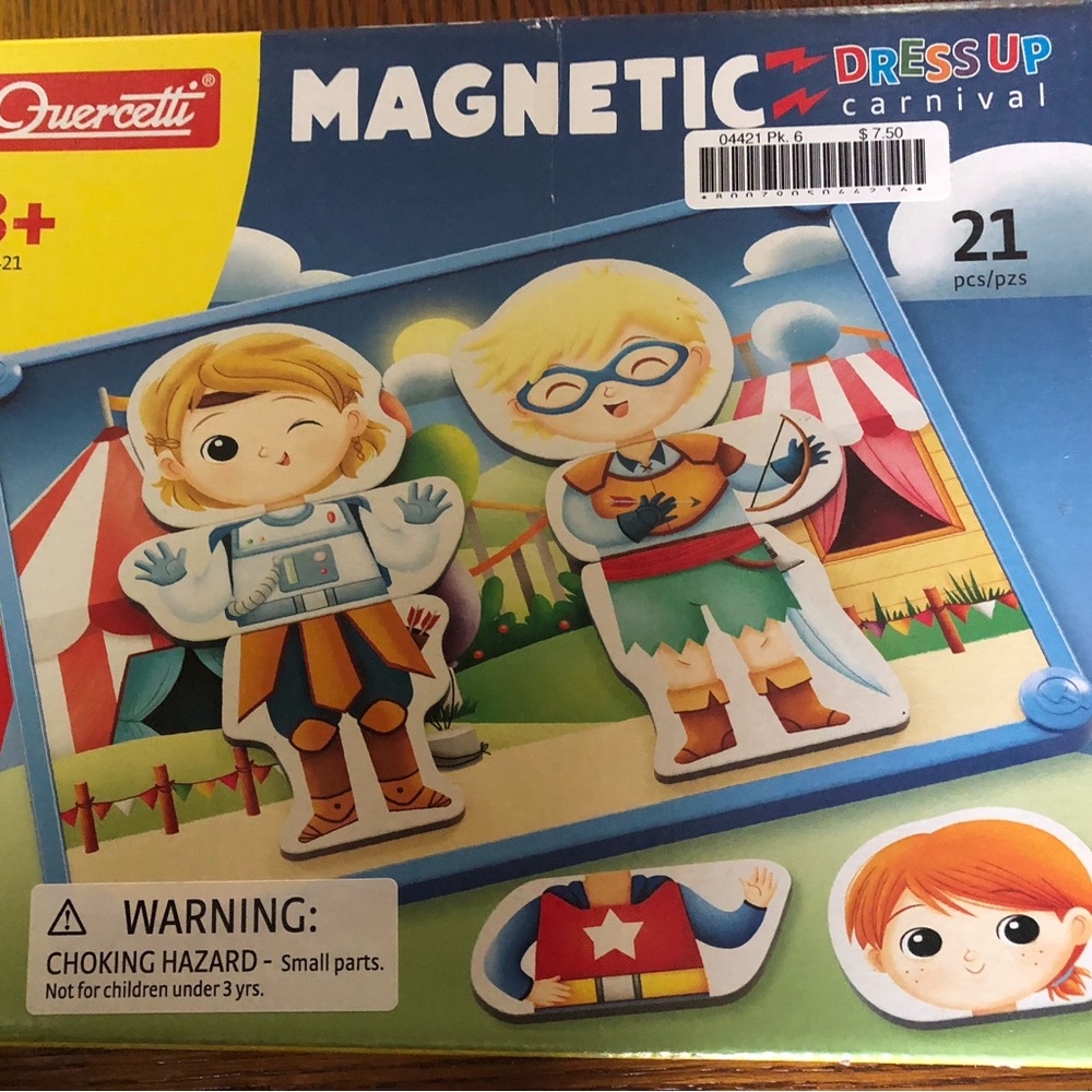 Magnetic Dress Up Carnival Set
